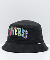 Converse Pride Black Bucket Hat