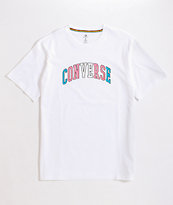 Converse Pride White & Rainbow T-Shirt