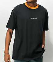 Converse Wordmark Oversize Black Knit T-Shirt