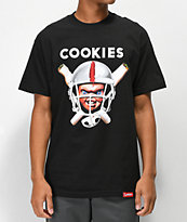 Cookies x Chucky Helmet camiseta negra