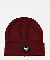 Cords Burgundy Cuffed Beanie