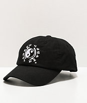 DGK x Bruce Lee Yin Yang Black & White Strapback Hat