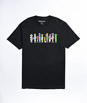 DGK x Otter Pops All Of Us Black T-Shirt