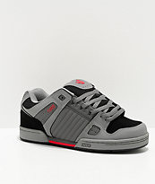 DVS Celcius Charcoal Grey, Red & Black Skate Shoes
