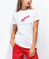 Daisy Street Suck It White T-Shirt