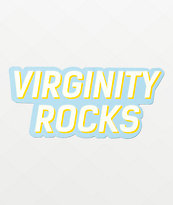 Danny Duncan Virginity Rocks Light Blue Sticker