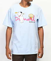 Diamond Supply Co. x Family Guy OG Script Blue T-Shirt
