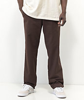 Dickies Flex Chocolate Slim Chino Work Pants