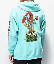 Empyre Dead Garden Mint Blue Hoodie