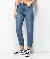 Empyre Eileen mom jeans con lavado medio