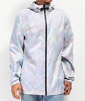 Empyre Wilbert Geo Print Windbreaker Jacket