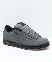 Etnies Kingpin Grey, Black & Gold Skate Shoes