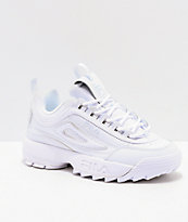 fila disruptor negras y doradas