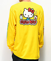 Girl x Hello Kitty 45th Anniversary camiseta amarilla de manga larga