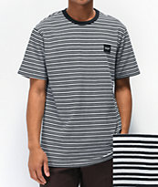 HUF Dazed camiseta blanca y negra