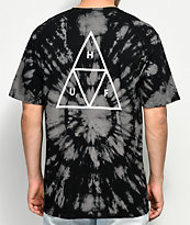 HUF Triple Triangle Black Washed T-Shirt