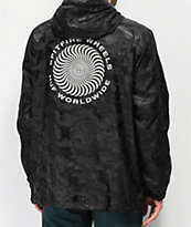 HUF x Spitfire Black Anorak Jacket