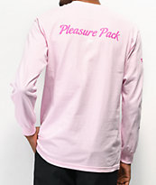 HUF x Trojan Pleasure Pack Pink Long Sleeve T-Shirt