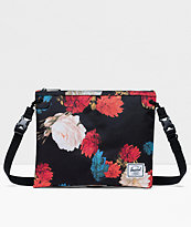 Herschel Supply Co. Alder Vintage bolso de hombro negro y floral