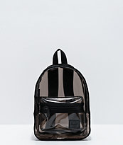 Herschel Supply Co. Classic Smoke mini mochila negra transparente