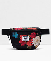 Herschel Supply Co. Fourteen Vintage riñonera negra floral