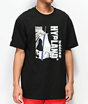 Hypeland x Bleach Toshiro camiseta negra