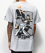Hypland x Bleach Squad camiseta gris