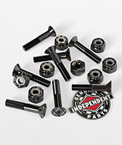Independent Black Crossbolts 1" tornillos skate