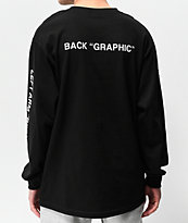 Know Bad Days "Logo" Black Long Sleeve T-Shirt