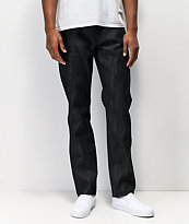 LRG Tru Taper Black Raw Denim Jeans