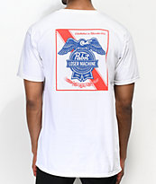 Loser Machine x PBR Condor & Ribbon camiseta blanca