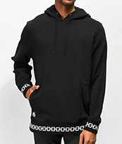 Lurking Class by Sketchy Tank Demon Hand sudadera con capucha negra