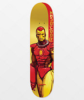 Marvel x Moebius by Primitive PRod Iron Man 8.12" Skateboard Deck