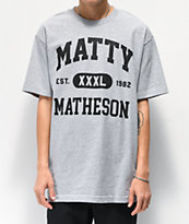 Matty Matheson Team Matty Heather Grey T-Shirt
