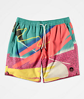 Neff Chazz Jacuzzi Jammer Multicolor Board Shorts