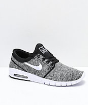 Nike SB Janoski Air Max Heather Grey Skate Shoes