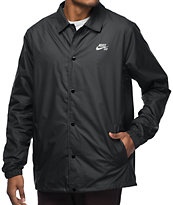 Nike SB Shield chaqueta entrenador en negro