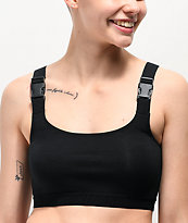 Ninth Hall Croft Black Sports Bra