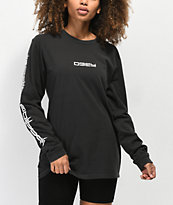 Obey Barbed Box Pigment Long Sleeve T-Shirt