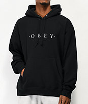 Obey Nouvelle II Black Hoodie