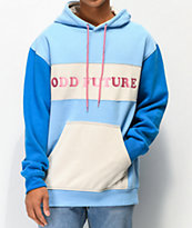 Odd Future Block Text Blue & White Hoodie