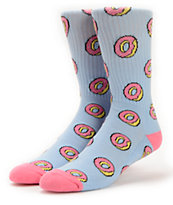 Odd Future Donut Allover calcetines azules