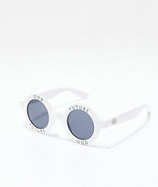 Odd Future gafas de sol redondas blancas