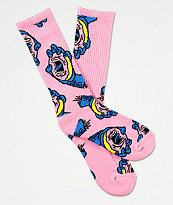 Odd Future x Santa Cruz Allover Print calcetines rosas