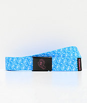 Odd Future x Santa Cruz Screaming Hand Turquoise Web Belt