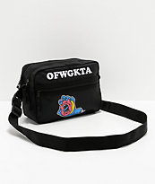 Odd Future x Santa Cruz Screaming Hand bolso de hombro negro