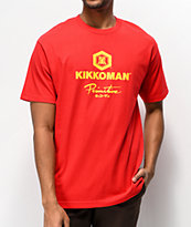 Primitive X Kikkoman Sauce camiseta roja