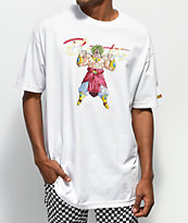 Primitive x Dragon Ball Z Broly camiseta blanca