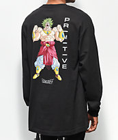 Primitive x Dragon Ball Z Broly camiseta negra de manga larga