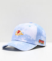 Primitive x Dragon Ball Z Dirty P Blue Tie Dye Strapback Hat